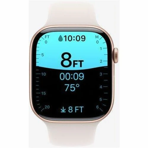 Apple Watch 11 Rose Gold 42mm aluminium case (M/L) with Light Blush Sport Band - Image 4