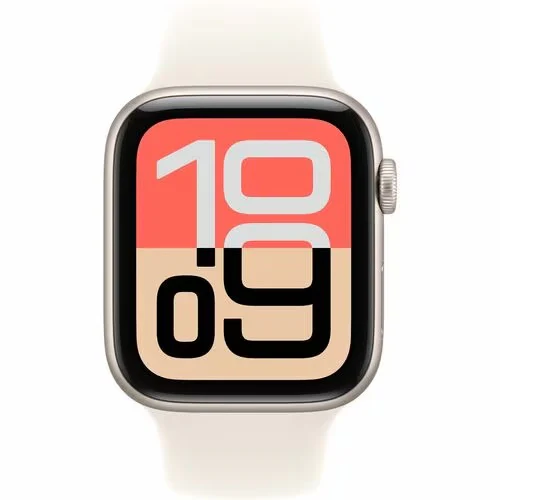 Apple Watch SE3 Starlight Case & Sport Band (M/L) 44mm MEHJ4 - Image 4