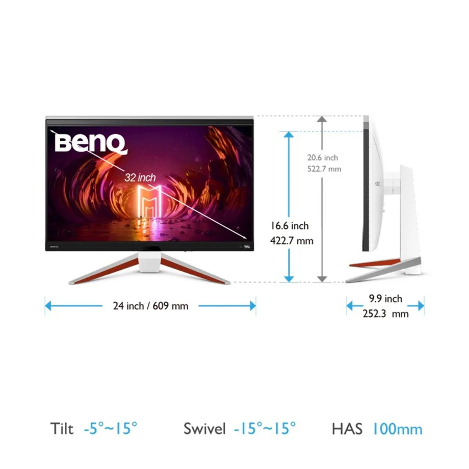 BenQ EX2710U Mobiuz 4K 27-inch Premium Gaming Monitor - Image 3