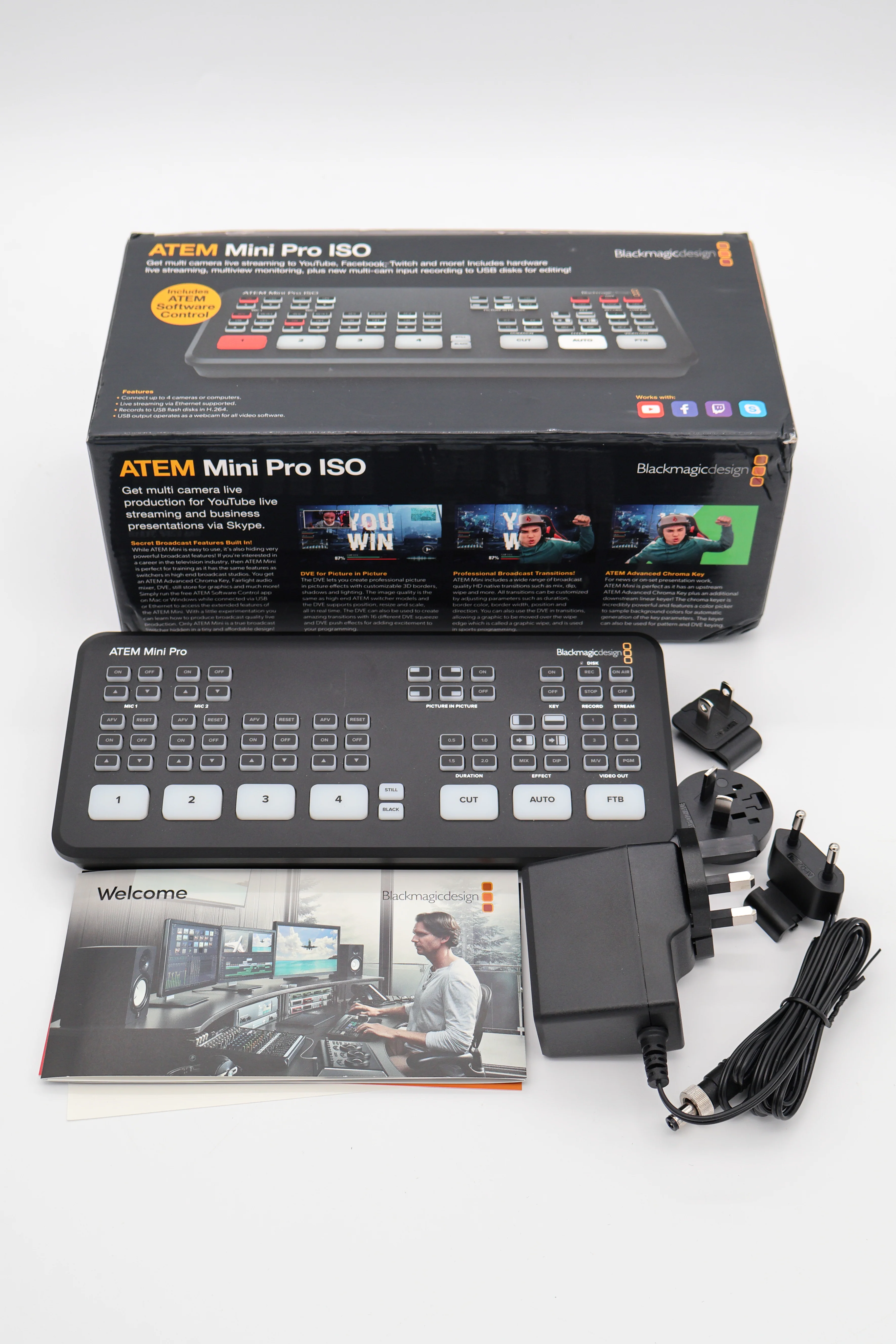 Blackmagic Design ATEM mini pro (Open Box) - Image 12