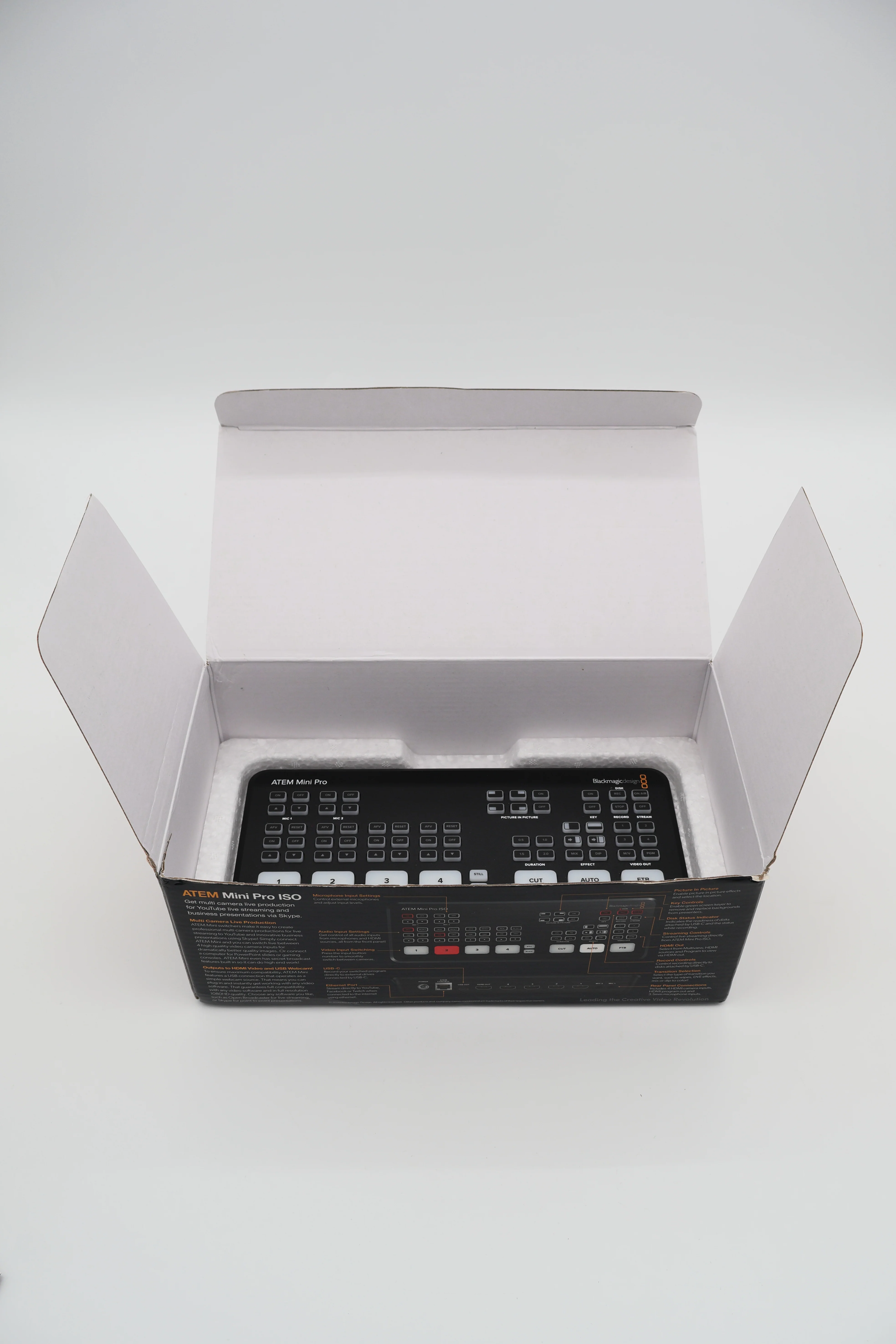 Blackmagic Design ATEM mini pro (Open Box) - Image 4