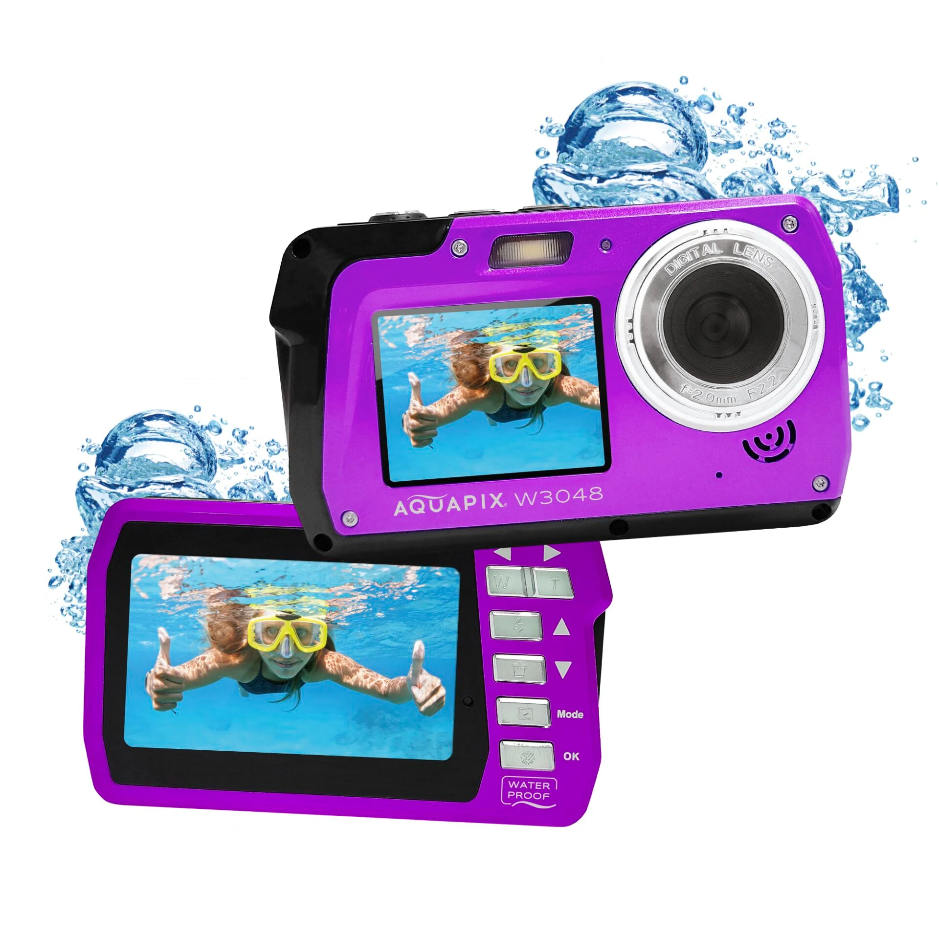 Easypix Aquapix W3048 Edge Violet - Image 6