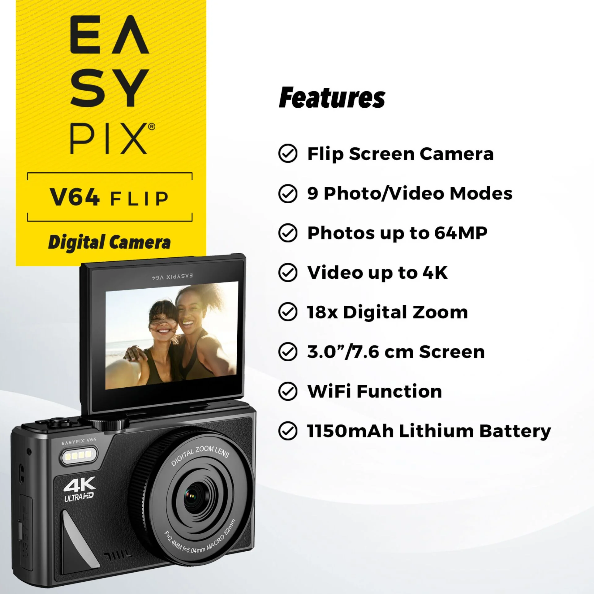 Easypix V64 Flip Camera - Image 7