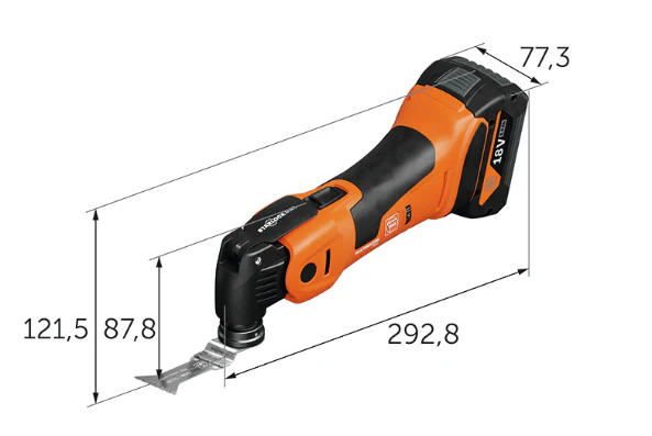 FEIN Oscillating Multi Tool AMPShare MultiMaster AMM 700 Max - Image 3