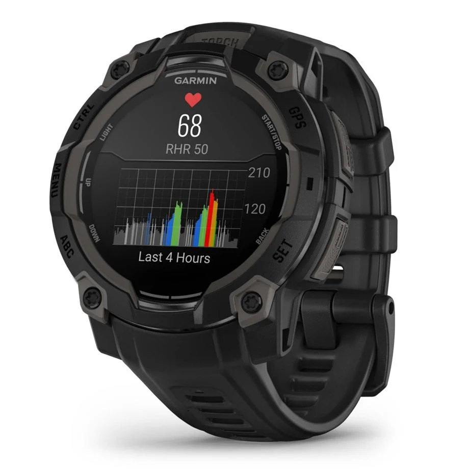 Garmin Instinct 3 - 45mm AMOLED Black fitness watch - Image 3