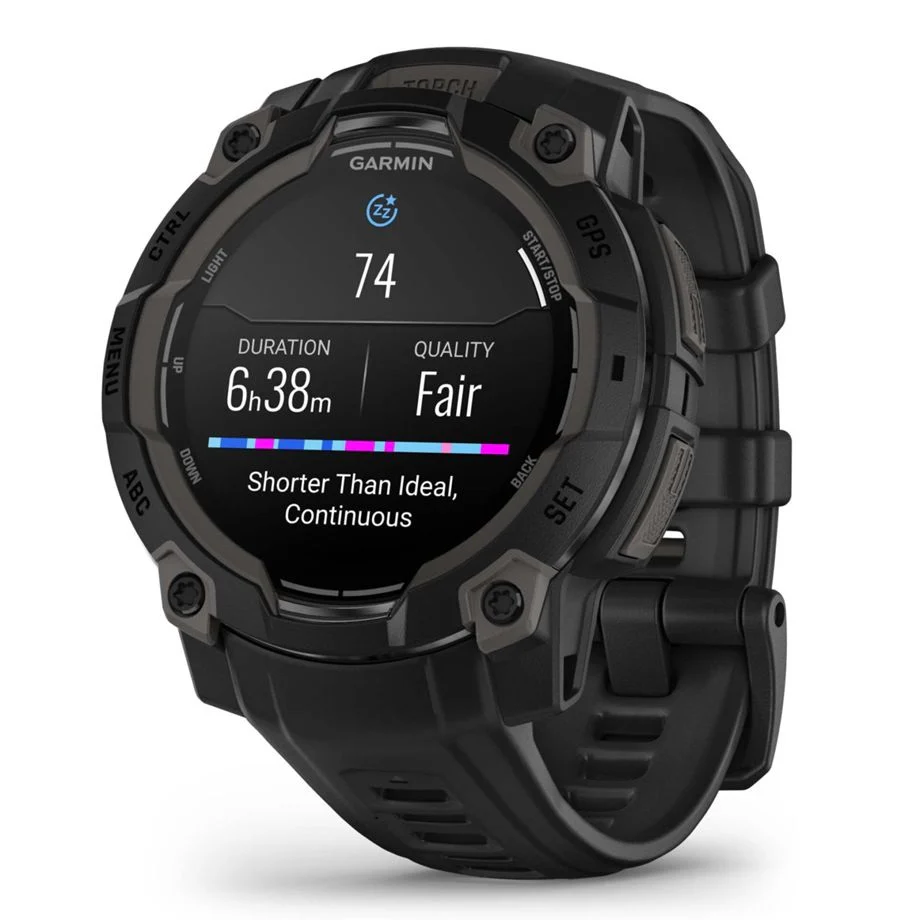 Garmin Instinct 3 - 45mm AMOLED Black fitness watch - Image 4