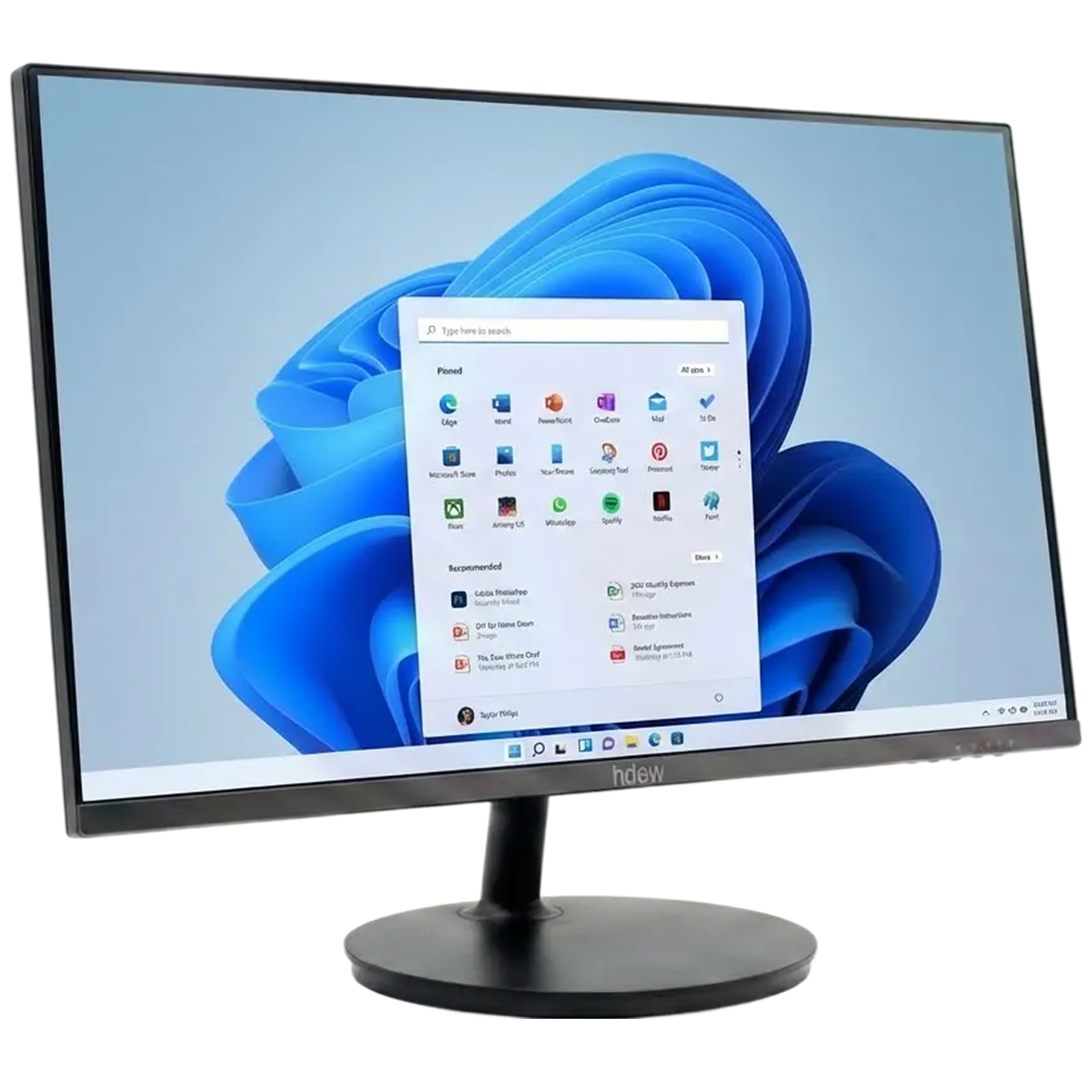 HDEW A27-i5 27" All-In-One PC Intel Core i5-14500, 256GB SSD, 16GB RAM, Black - Image 3