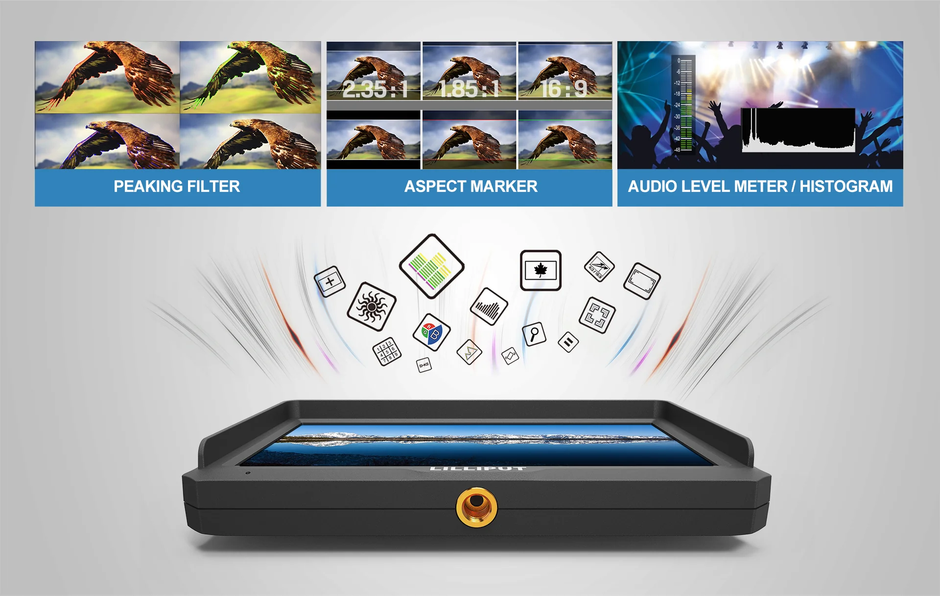 Lilliput A5 - 5" 4K HDMI Field Monitor - Image 5