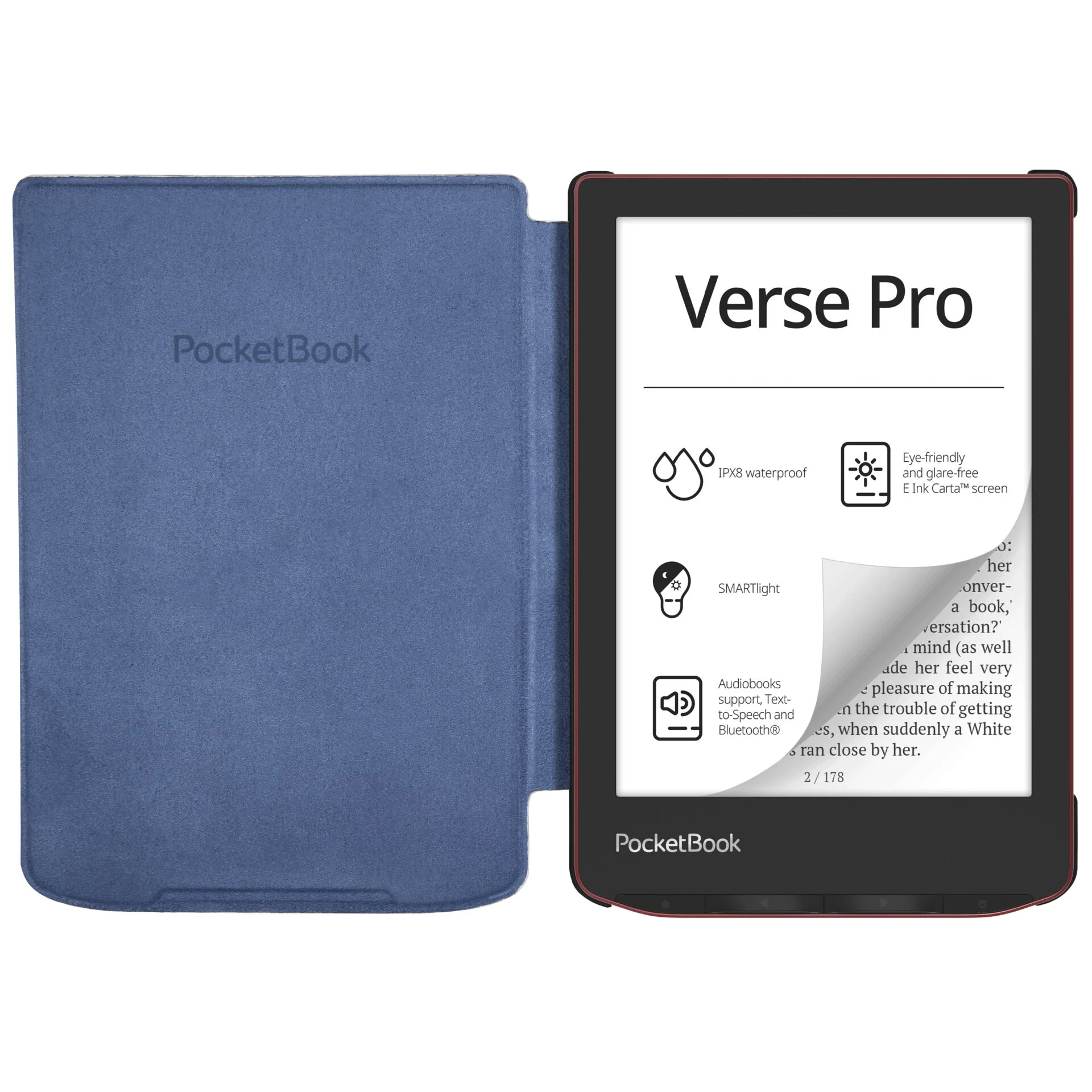 PocketBook Shell - Flowers Cover for Verse / Verse Pro - Image 4
