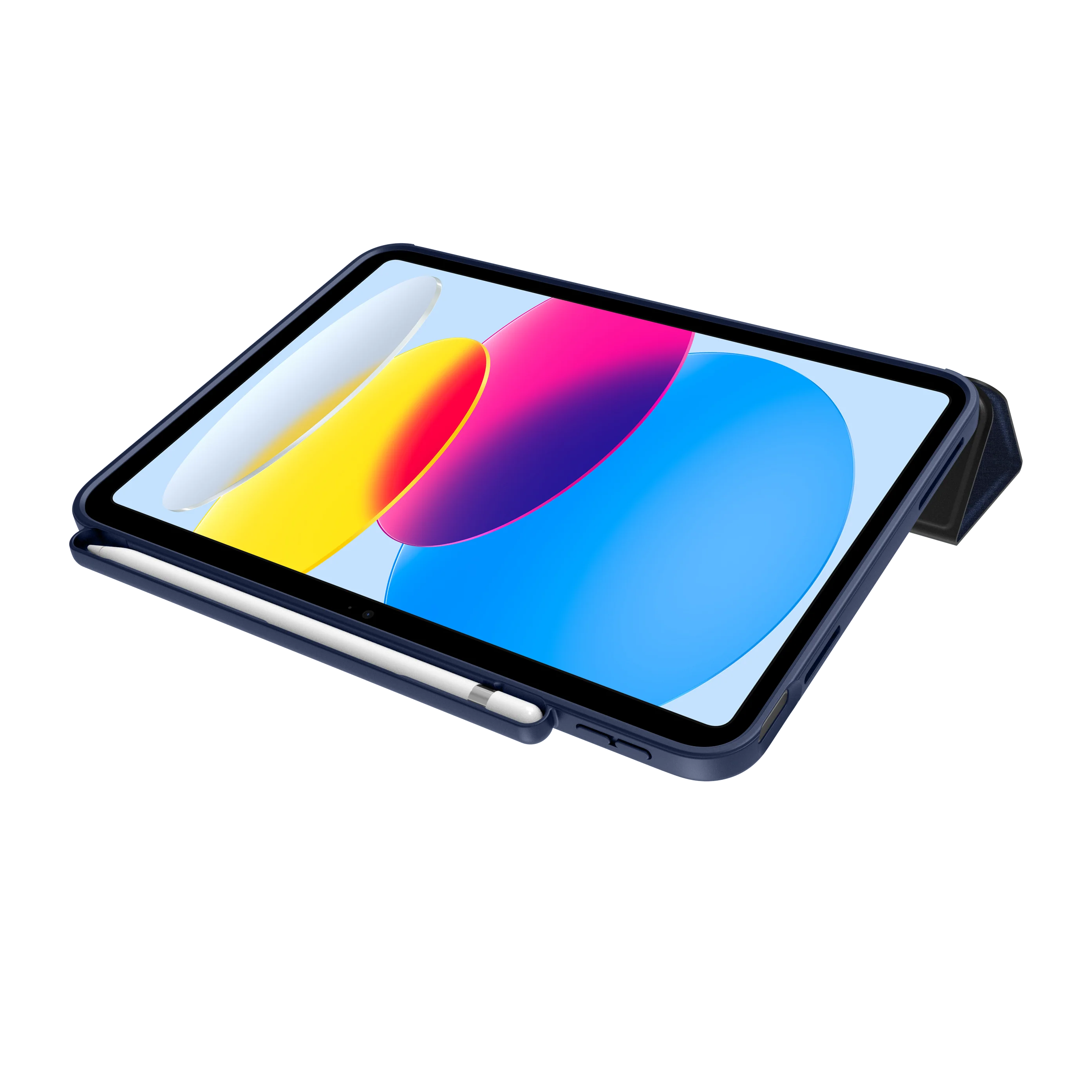 QDOS Muse iPad Folio Case Clear/Blue (for iPad 10.9") - Image 4