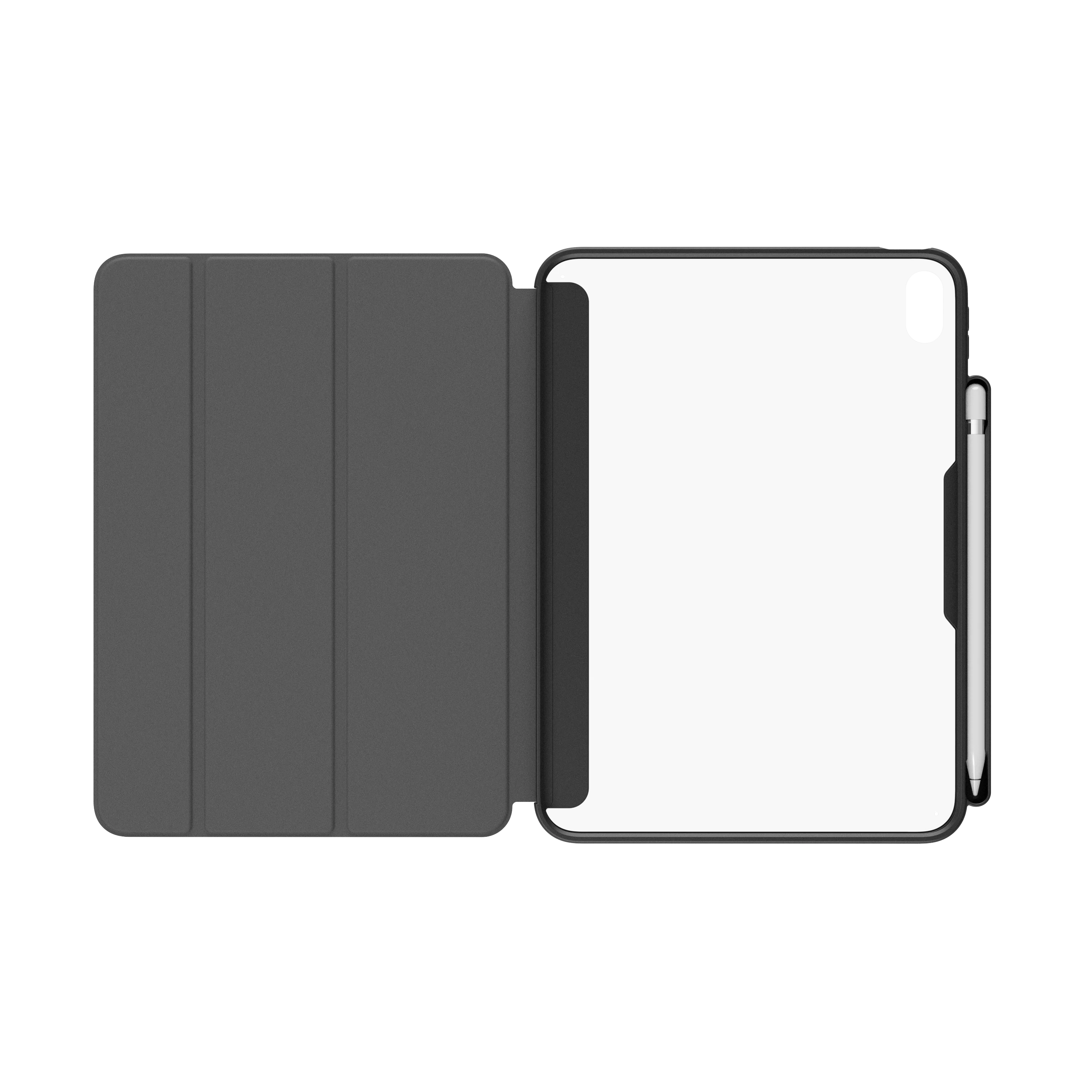 QDOS Muse iPad Folio Case Clear/Grey (for iPad 10.9) - Image 5