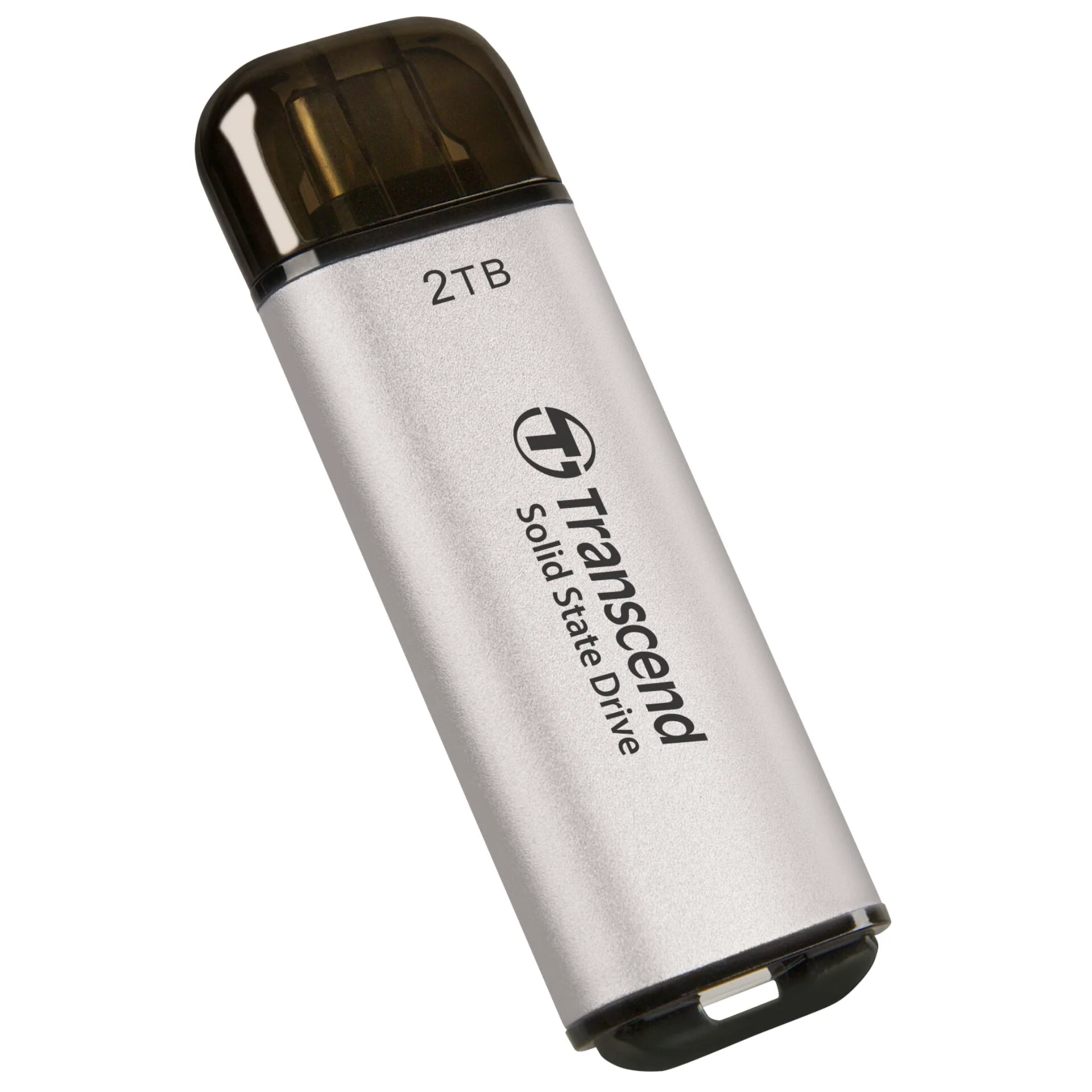 Transcend SSD ESD300S 2TB USB-C Silver - Image 3