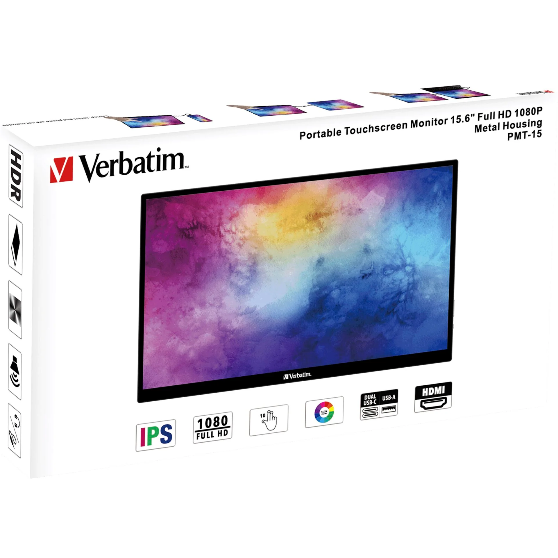 Verbatim Portable Touchscreen 15" Monitor - Image 10